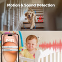 4MP Indoor Pan Tilt Camera Night Vision