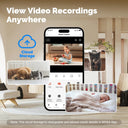 4MP Indoor Pan Tilt Camera Night Vision