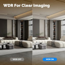 4MP Indoor Pan Tilt Camera Night Vision