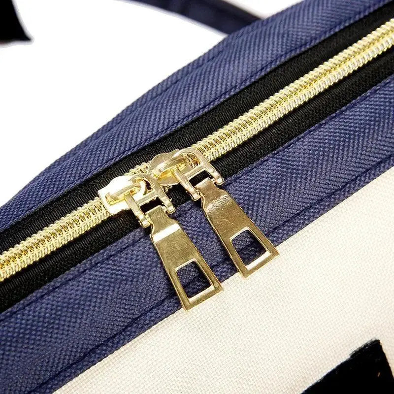 Mommy Bag Fashion Canvas Backpack Large Capacity Organizer