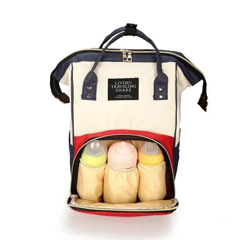 Mommy Bag Fashion Canvas Backpack Large Capacity Organizer