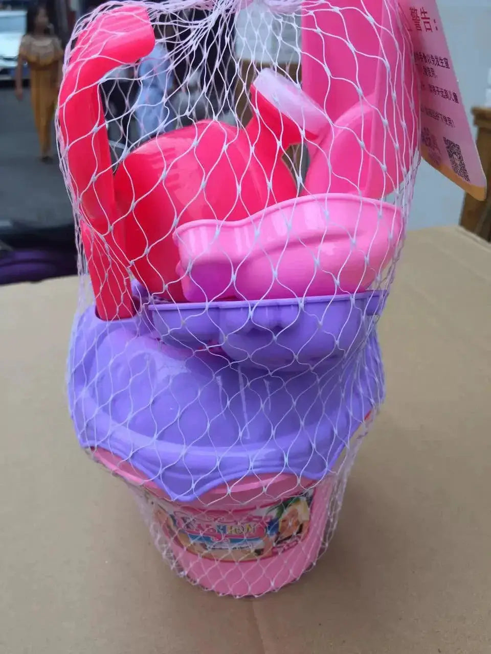 Monconser Beach Toys Beach Bucket Barbie Ice Cream Bucket