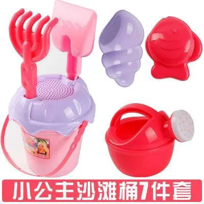 Monconser Beach Toys Beach Bucket Barbie Ice Cream Bucket