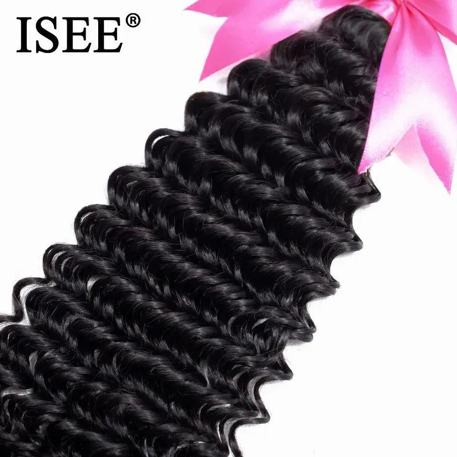 Mongolian Deep Curly Hair Set Premium Remy Bundle Pack