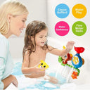 Monkey Caterpillar Bath Toy Interactive Water Games Fun