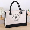 Large Capacity Canvas Tote for Beach Use