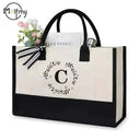 Large Capacity Canvas Tote for Beach Use