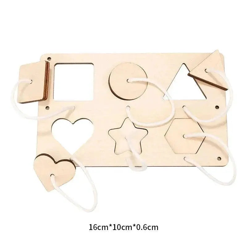 Montessori Busy Board DIY Kit for Kids Educational Toy Set