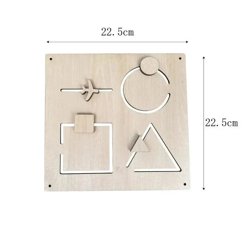 Montessori Busy Board DIY Kit for Kids Educational Toy Set