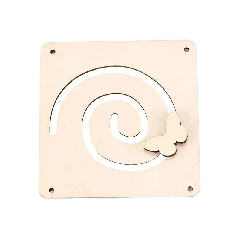 Montessori DIY Busy Board Kit Custom Wooden Learning Toy