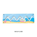 Toddler Wooden Busy Board for Fine Motor