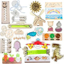Toddler Wooden Busy Board for Fine Motor