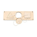Toddler Wooden Busy Board for Fine Motor