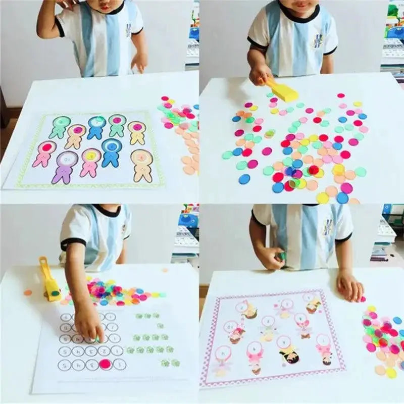 Montessori Magnetic Cognitive Math Learning Toys For Kids