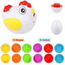Montessori Toys for Toddlers Sorting Eggs