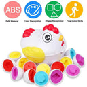 Montessori Toys for Toddlers Sorting Eggs