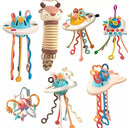 Montessori Sensory Pull String Toy For Babies One To Three