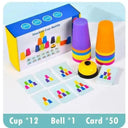 Stack Cup Game for Kids Color Training