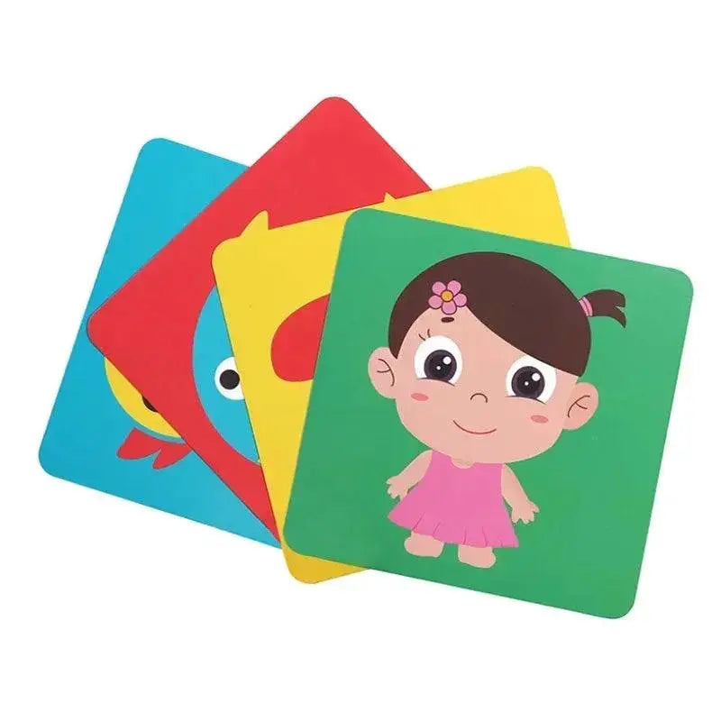 Montessori High Contrast Visual Stimulation Cards For Babies