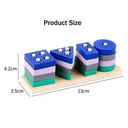 Montessori Wooden Puzzles Educational Transportation Theme Toys