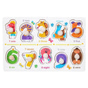 Montessori Wooden Puzzles Educational Transportation Theme Toys