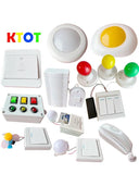 Montessori Wooden Toy Set: Early Learning Skills Kit for Kids