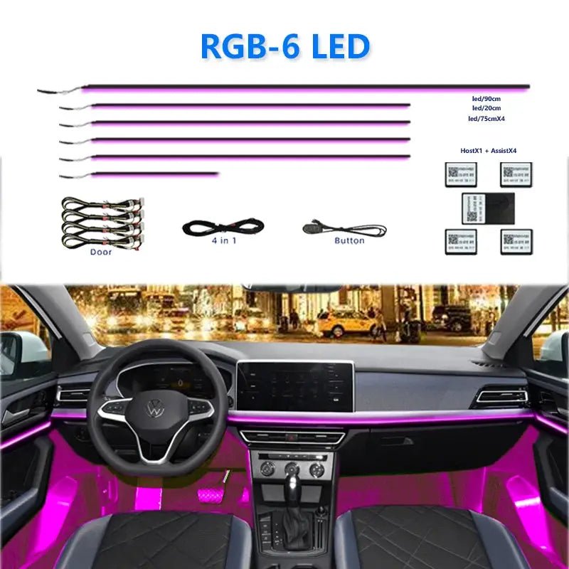 Mood Lighting Car Ambient Kit for BMW — product view 17