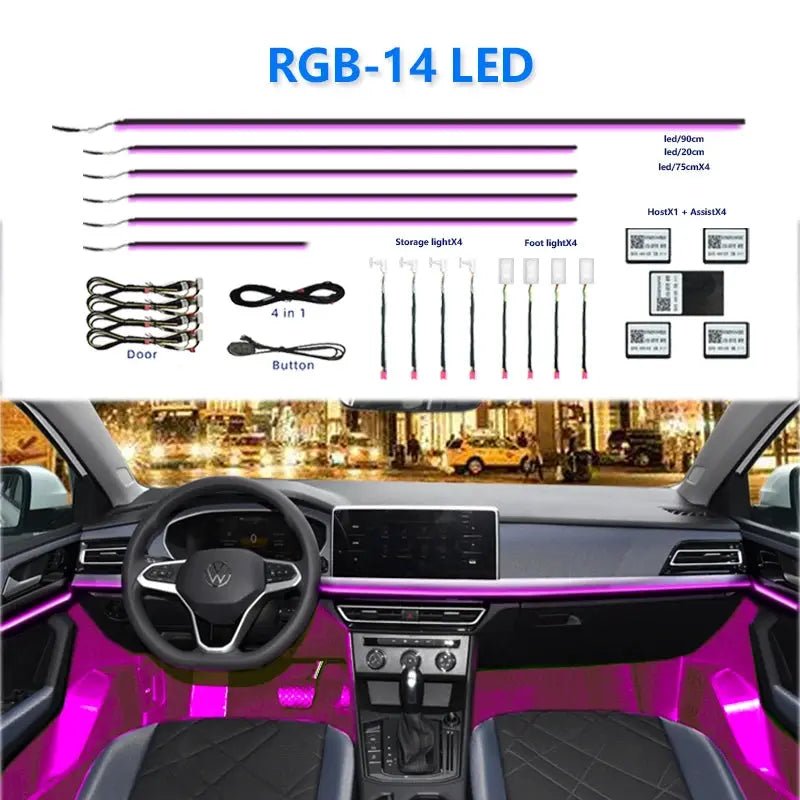 Mood Lighting Car Ambient Kit for BMW — product view 18