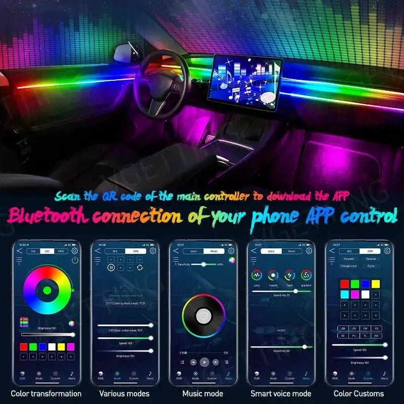 Mood Lighting Car Ambient Kit for BMW