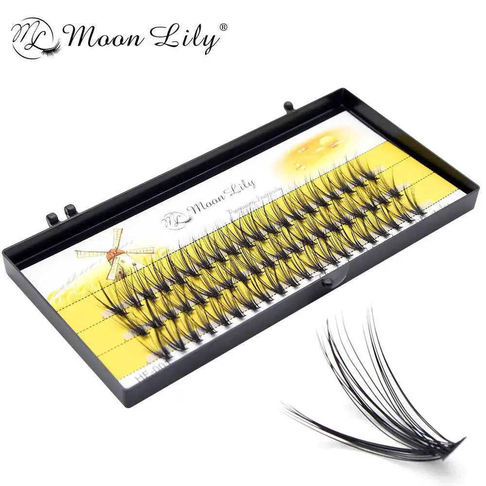 Moonlily Soft Mink Faux Eyelash Clusters Natural Volume