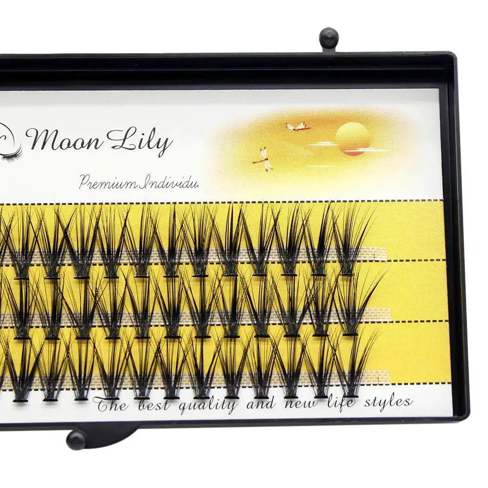 Moonlily Soft Mink Faux Eyelash Clusters Natural Volume