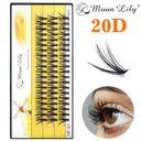 Moonlily Soft Mink Faux Eyelash Cluster Makeup Natural Volume