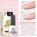 Moonlit Cat Magnetic Gel Nail Polish Sparkling White Glitter