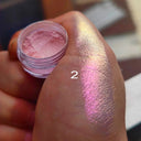 Moonlit Silver Chrome Nail Powder Enchanting Aurora Art