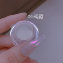 Moonlit Silver Chrome Nail Powder Enchanting Aurora Art