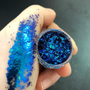 Moonlit Silver Chrome Nail Powder Enchanting Aurora Art