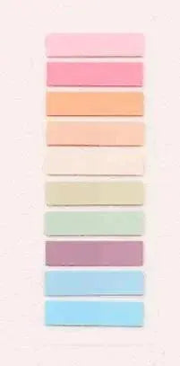 Morandi Arrow Flags Sticky Note Set Planner Stickers