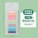 Morandi Fluorescent Index Tabs Sticky Notes for Planners