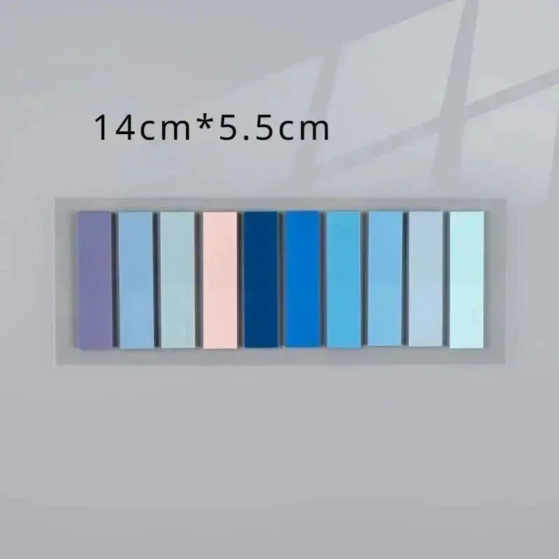 Morandi Fluorescent Index Tabs Sticky Notes for Planners