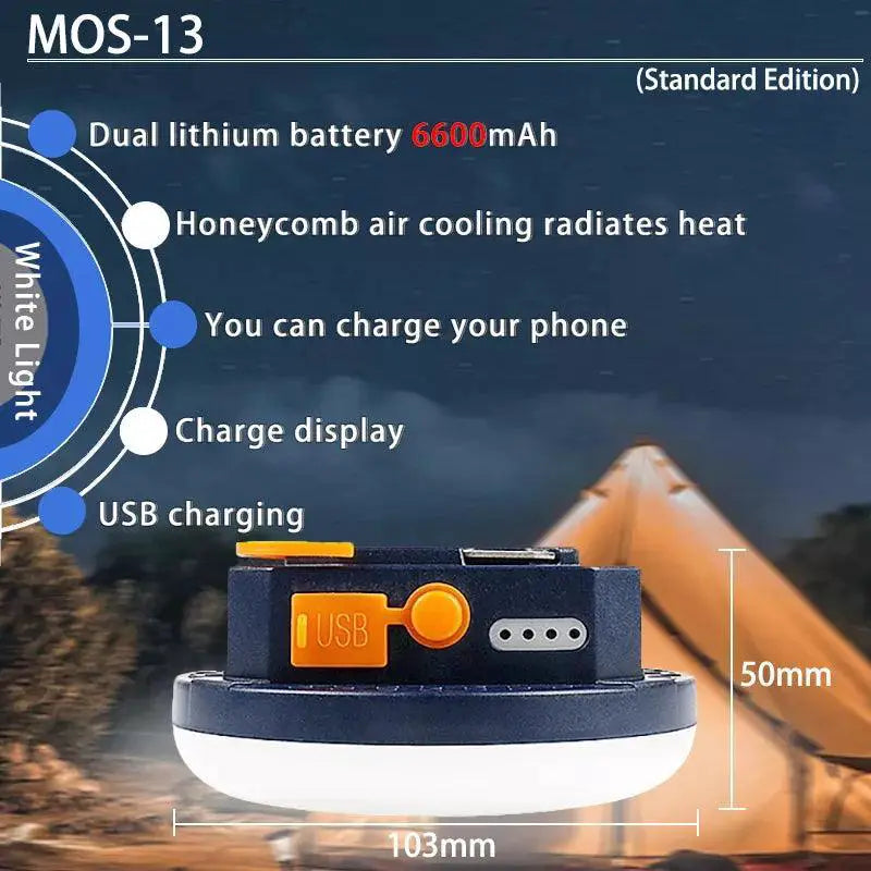 Long Battery Lantern for Outdoor Camping — product view 8