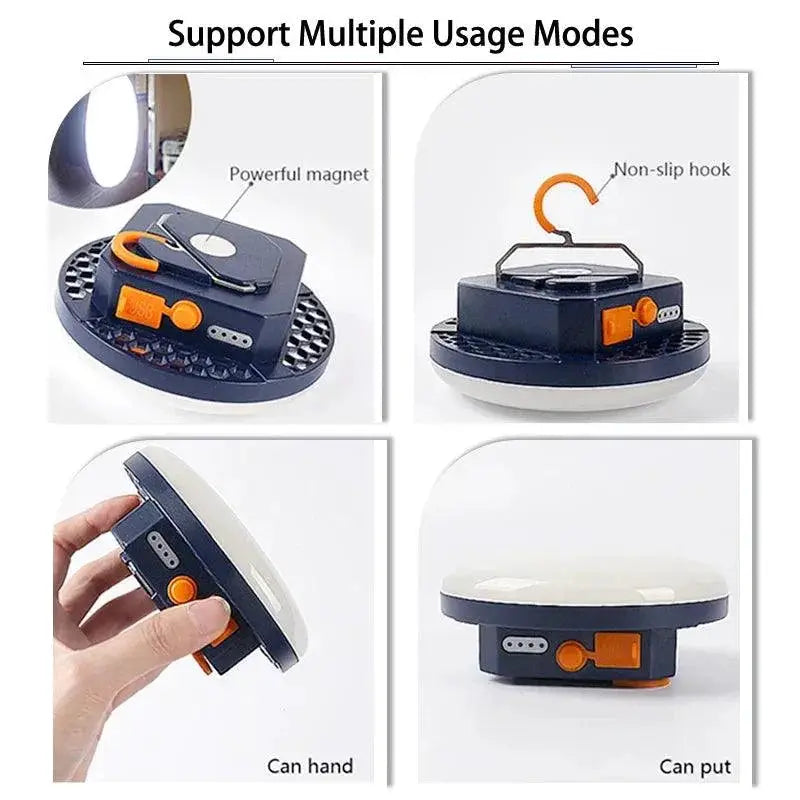 Moslighting Tent Light Emergency Lantern Rechargeable