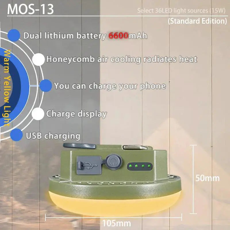 Long Battery Lantern for Outdoor Camping — product view 14