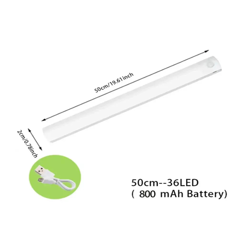 Motion Sensor LED Cabinet Light Wireless Dimmable Night Lamp