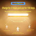 Motion Sensor LED Cabinet Light Wireless Dimmable Night Lamp