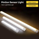Motion Sensor LED Night Light Rechargeable Under Cabinet