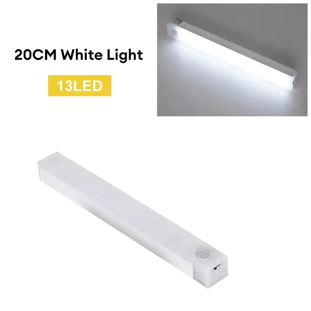 Motion Sensor LED Night Light Under Cabinet Rechargeable
