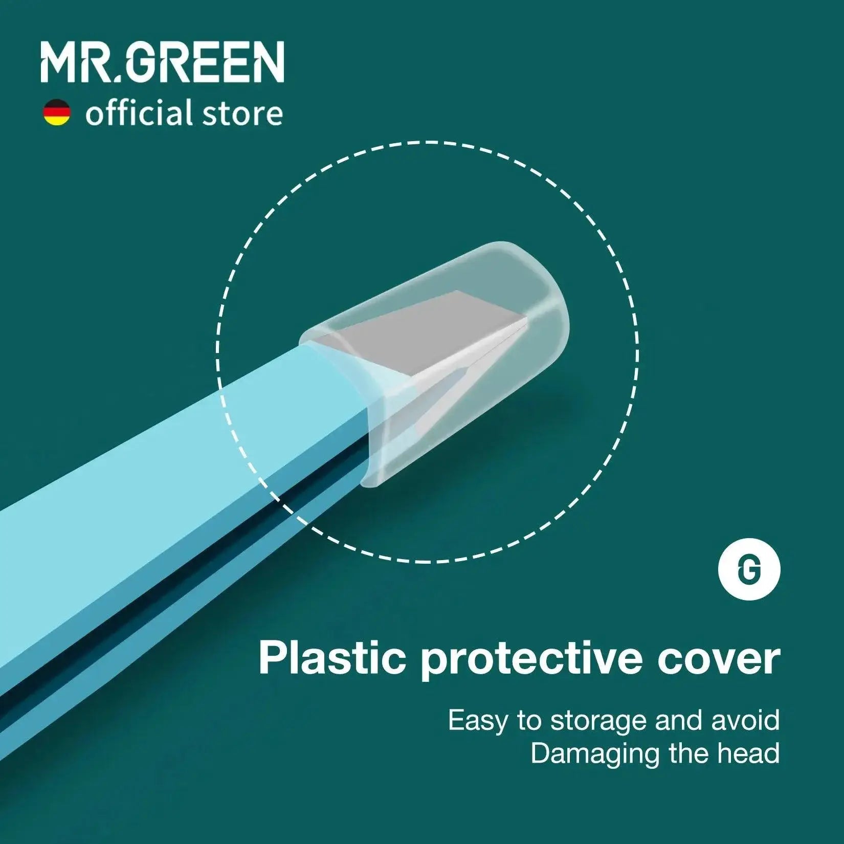 Mr Green Colorful Steel Eyebrow Tweezer Tool For Precision