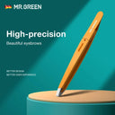 MR.GREEN Colorful Stainless Steel Eyebrow Tweezer Tool for Precision