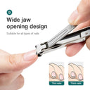 MR.GREEN Stainless Steel Nail Clippers for On-The-Go Grooming