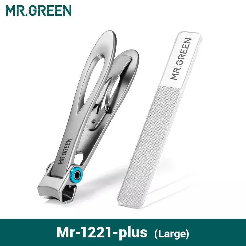 MR GREEN Stainless Steel Nail Clippers Set Salon Tools